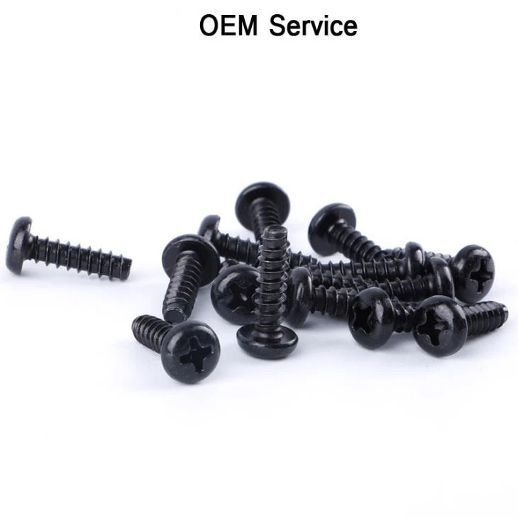 Black Zinc Plated Self Tapping Screws