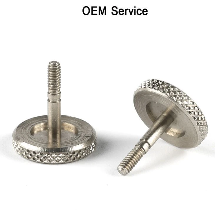 Knurled Half Threaded Thumb Screws