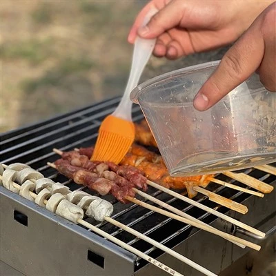 Barbekü uchun zanglamas po'latdan yasalgan simli to'r